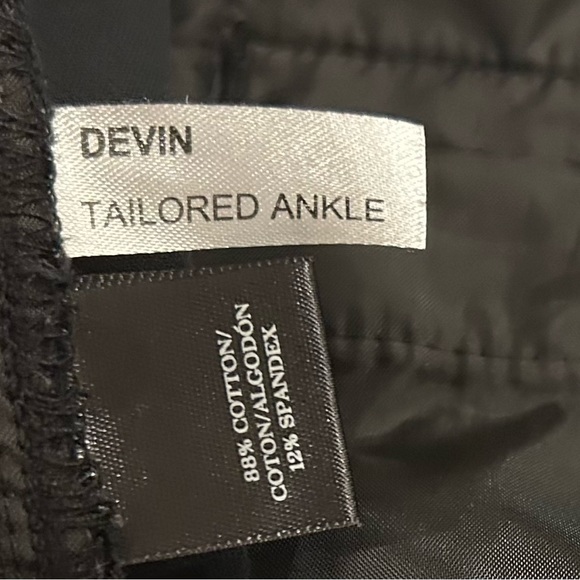 Ann Taylor Devin Tailored Ankle Pants, 10P, Black - Picture 5 of 6
